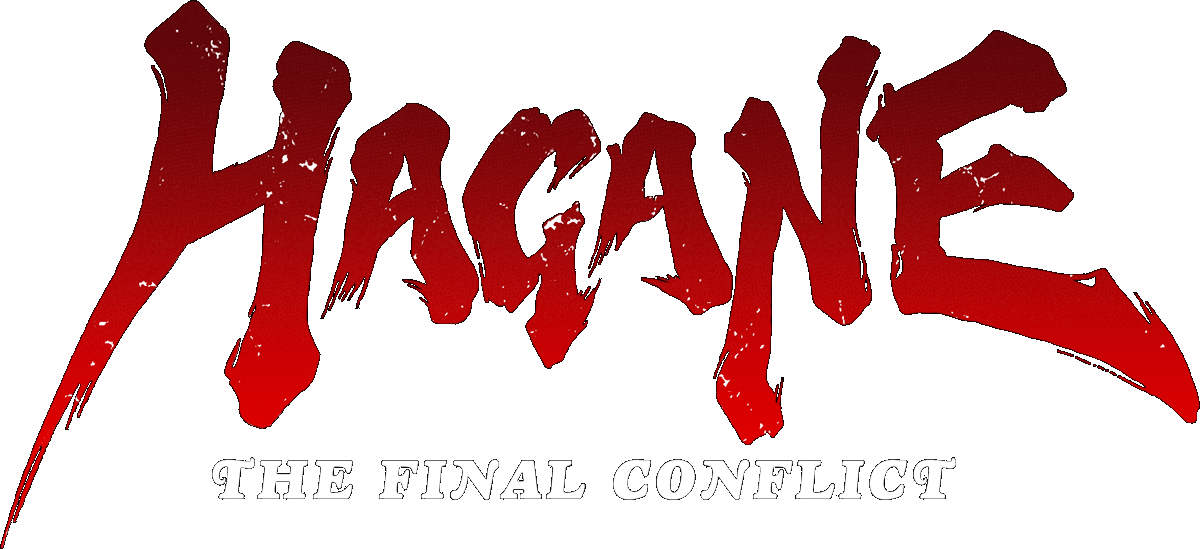 Hagane The Final Conflict logo for Super Nintendo
